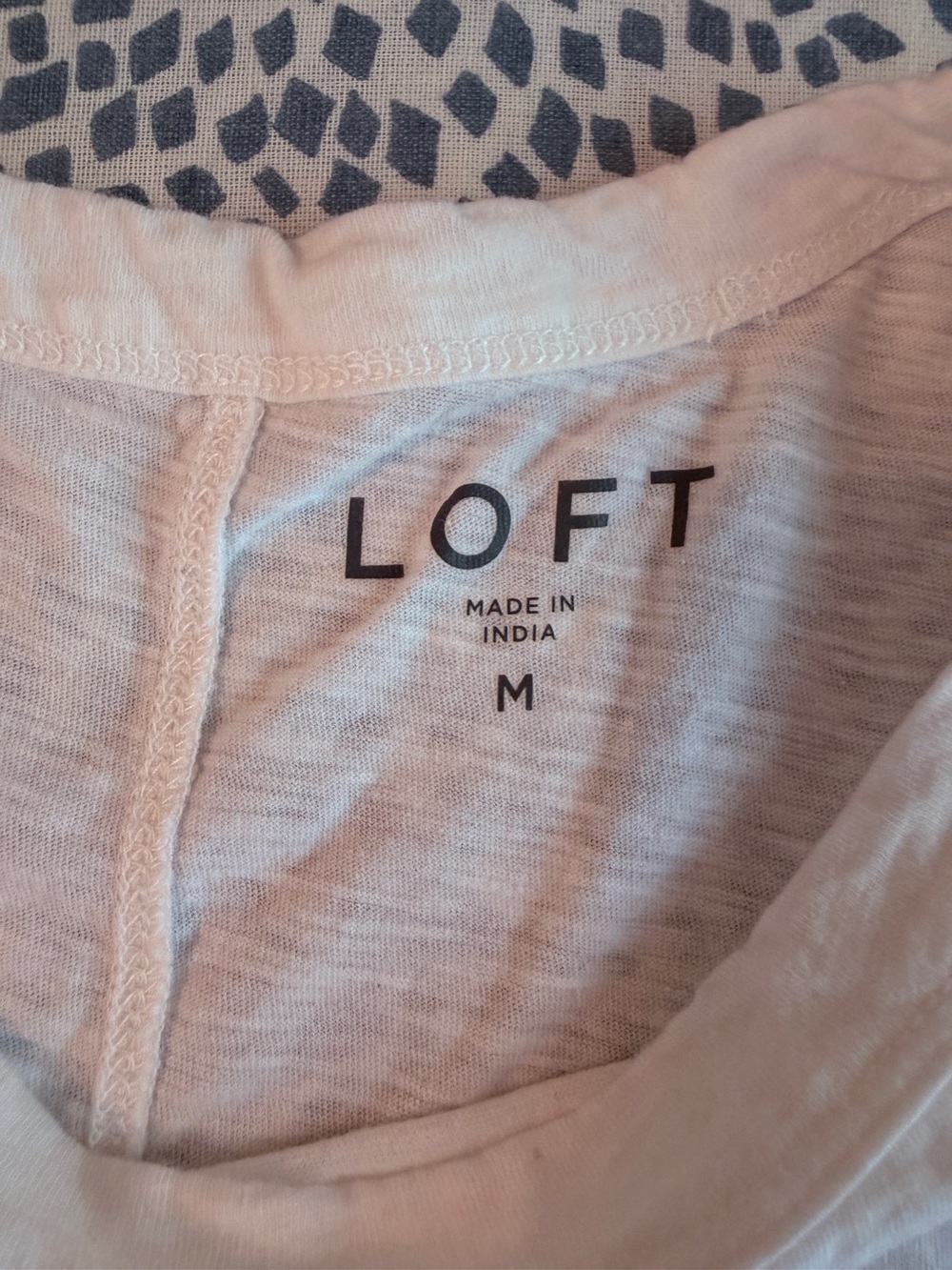 LOFT | Two Everyday Crew Tees, Black & White, 100% Cotton - Picture 9 of 13